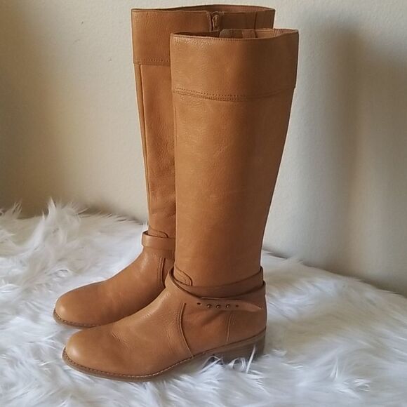 Land Ends Leather Riding Boots - Picture 1 of 15